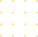 A simple pattern of evenly spaced small yellow triangles on a white background.